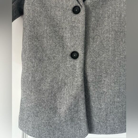 Zara kids felt texture coat 6-7 - Picture 4 of 4